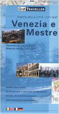 Venezia. Pianta della città 1:5.000-Mestre. Pianta della città 1:10.000 (Geotraveller) Leisure, Home & Garden