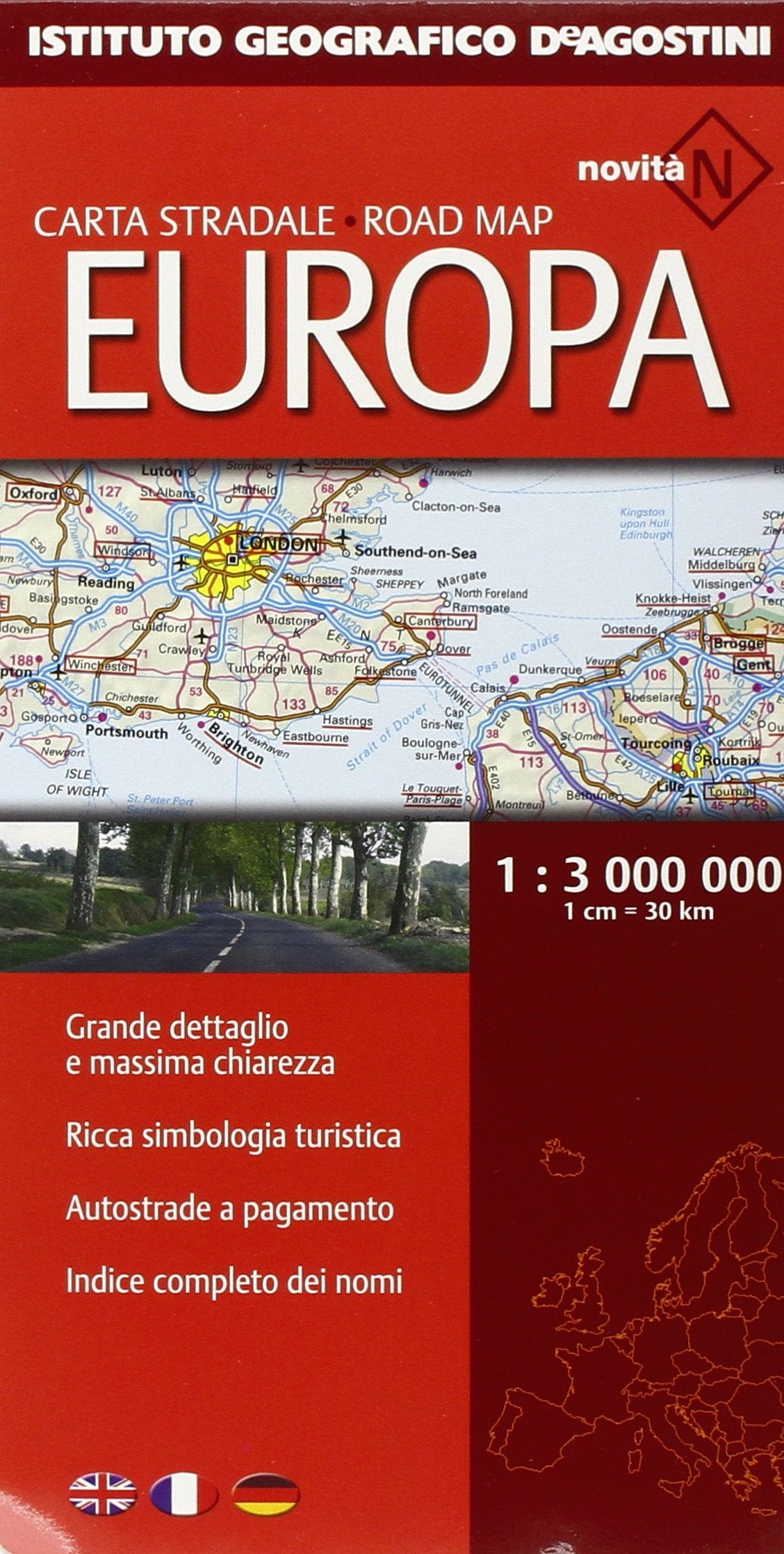 Europa 1:3 000 000. Ediz. multilingue book