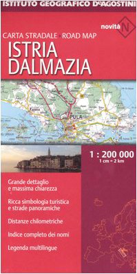 Istria e Dalmazia 1:200.000 book
