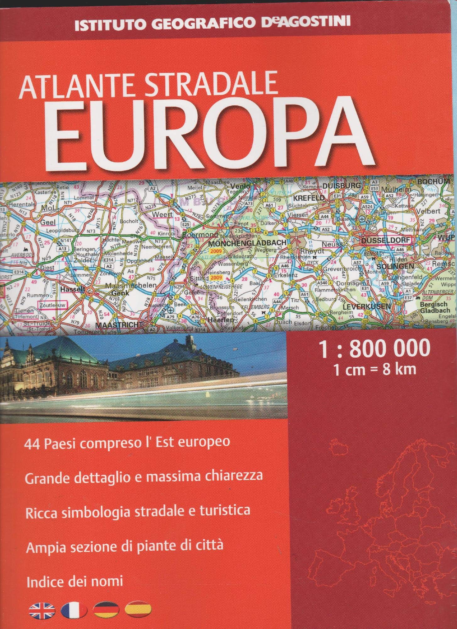 Atlante stradale. Europa 1:800.000 (Atlanti stradali) Leisure, Home & Garden