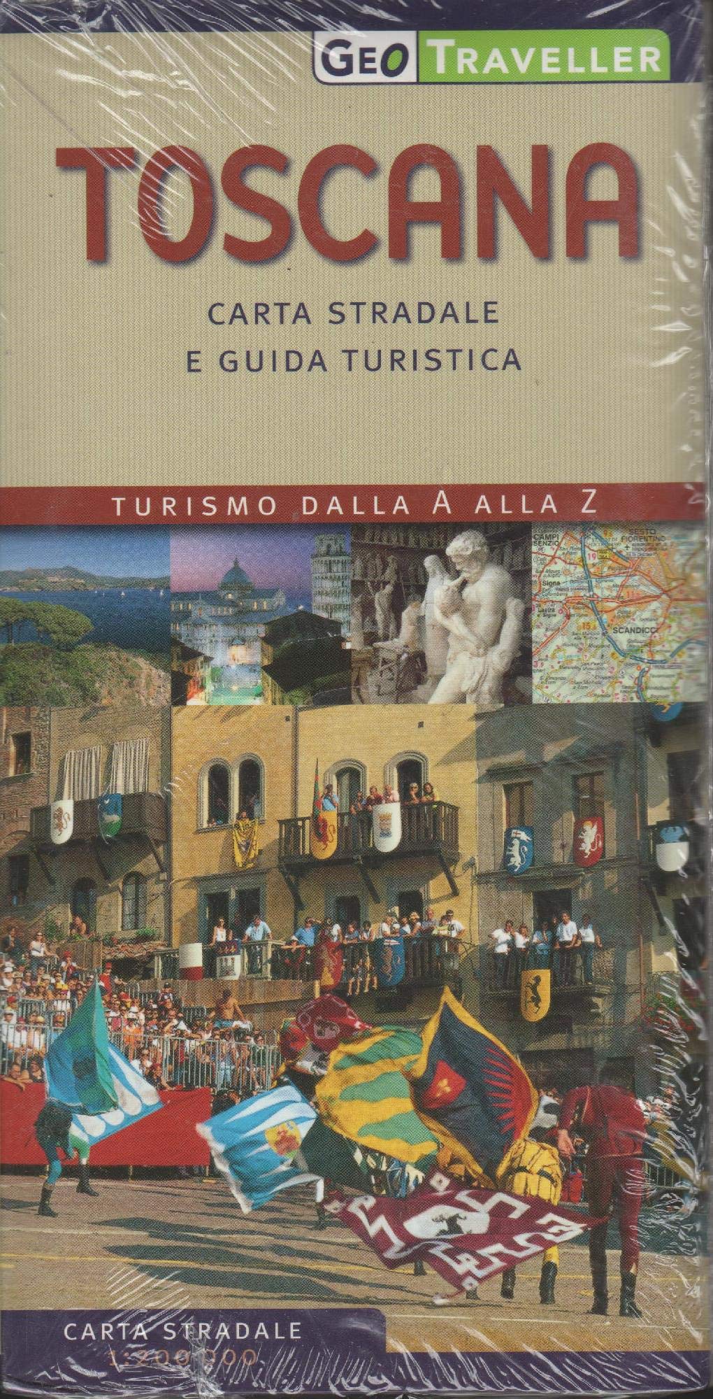 Toscana. Carta stradale e guida turistica. 1:200.000 Leisure, Home & Garden