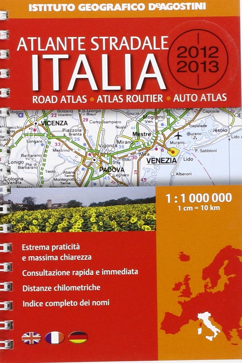 Atlante stradale Italia 1:1.000.000 (Atlanti stradali) Leisure, Home & Garden