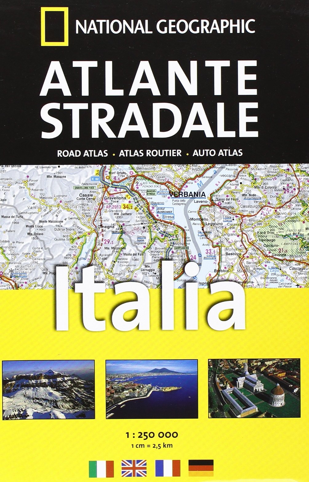 Atlante stradale Italia 1:250.000-Atlante stradale Europa 1:800.000 book