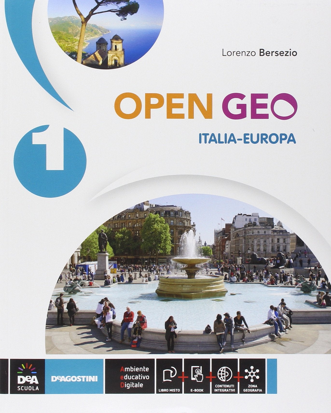 Open Geo. Atlante geo-storia-Cittadinanza. Per la Scuola media. Con e-book. Con espansione online. Italia-Europa (Vol. 1) Natural Sciences