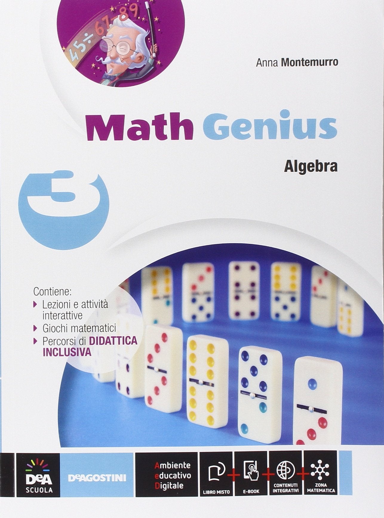 Math genius. Aritmetica-Geometria-Palestra delle competenze. Per la Scuola media. Con e-book. Con espansione online (Vol. 3) Study Guides