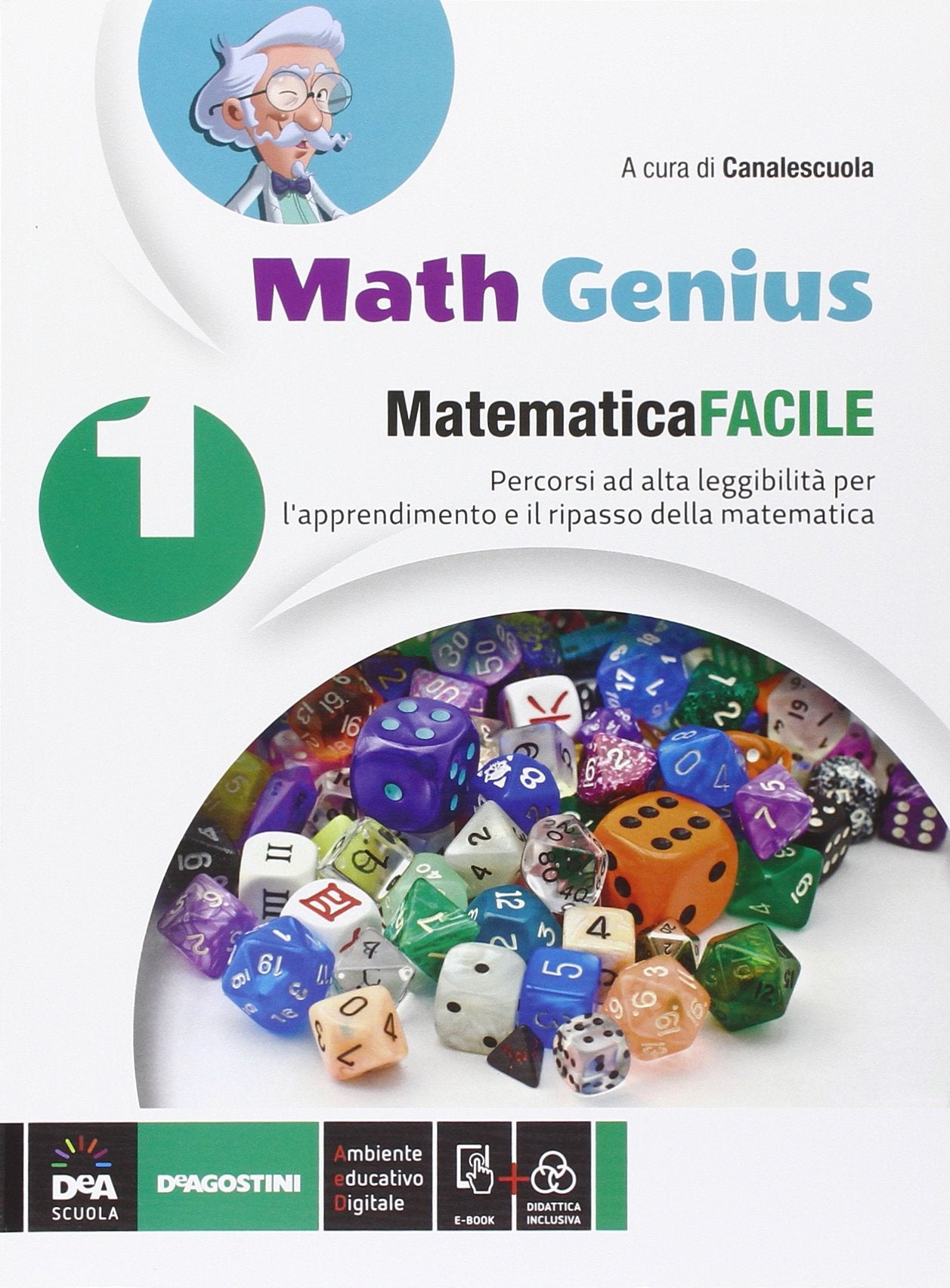 Matematica facile. Per la Scuola media. Con e-book. Con espansione online (Vol. 1) Professional & Reference Books