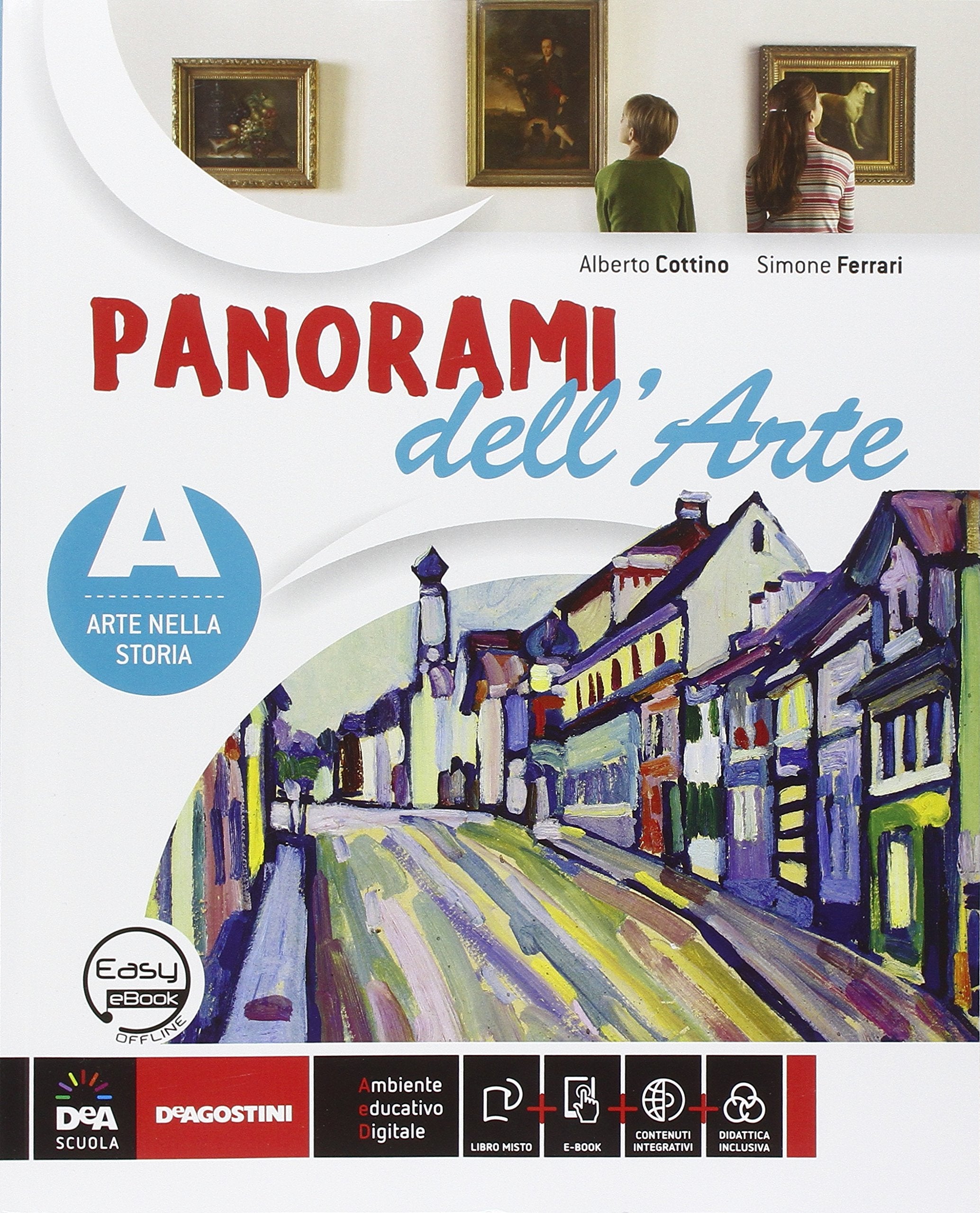 Panorami dell'arte. Vol. A-C. Per la Scuola media. Con DVD-ROM. Con e-book book
