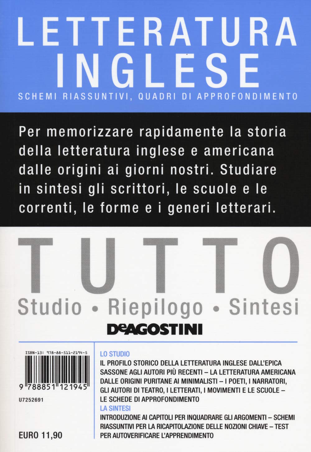 Tutto letteratura inglese. Schemi riassuntivi, quadri di approfondimento book