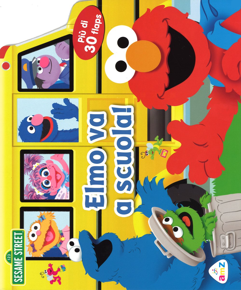 Elmo va a scuola. 123 Sesame Street. Ediz. illustrata book