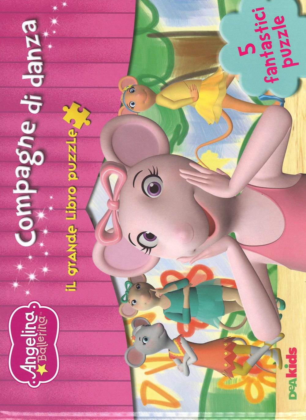 Compagne di danza. Angelina Ballerina. Il grande libro puzzle. Ediz. illustrata Tiptoi & Games