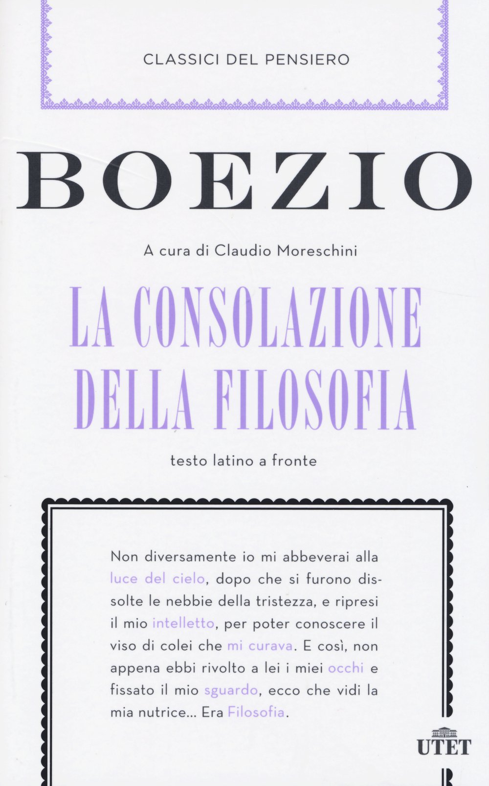 Consolazione della filosofia Philosophy