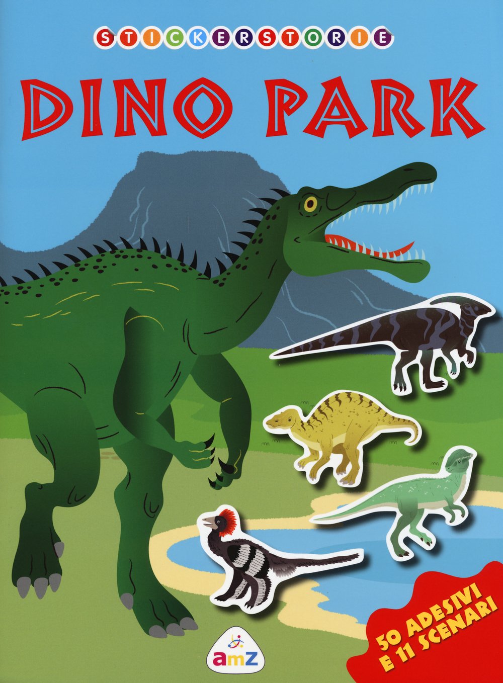 Dinopark. Con adesivi. Ediz. illustrata book