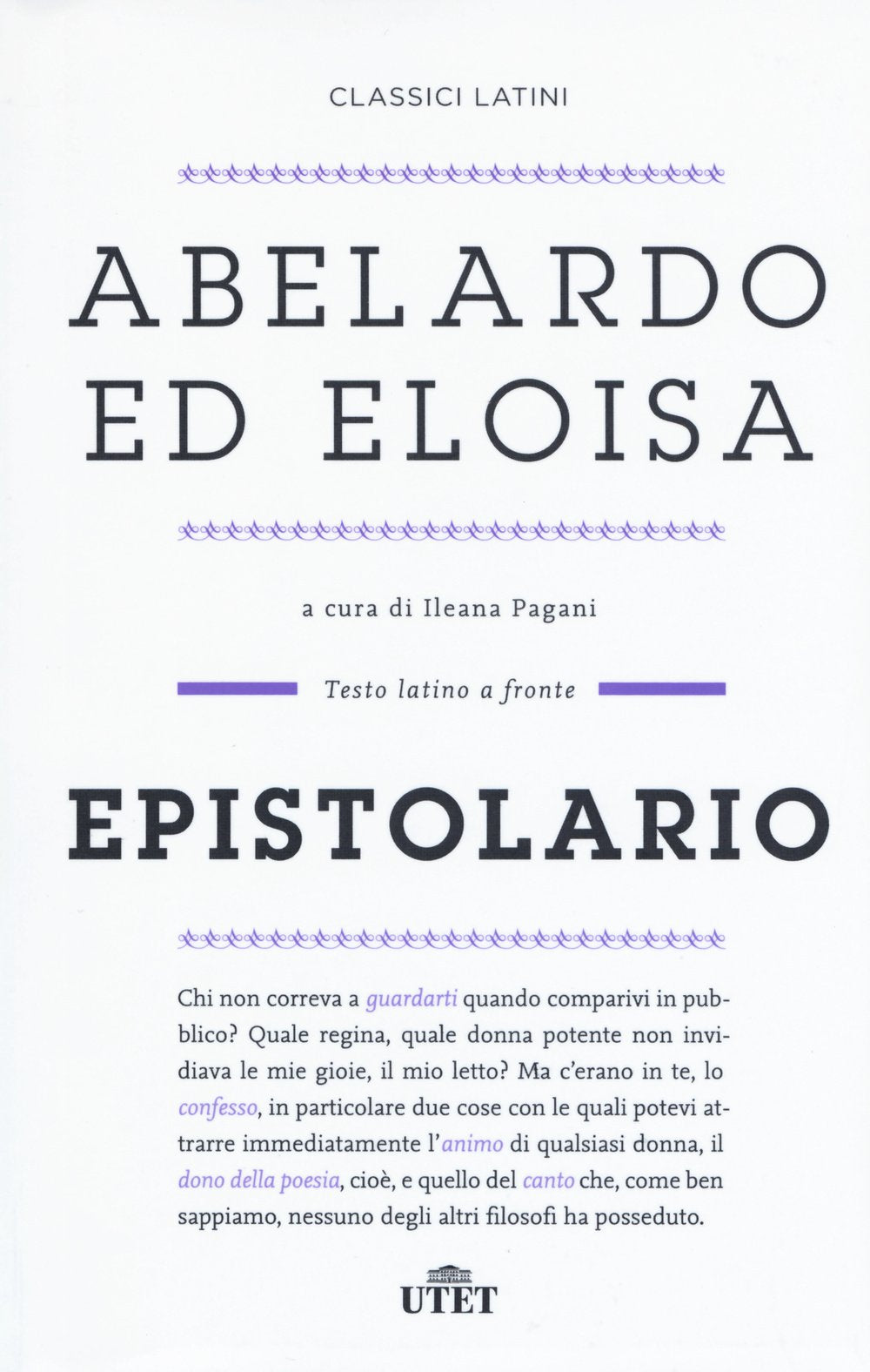 Epistolario. Testo latino a fronte Philosophy