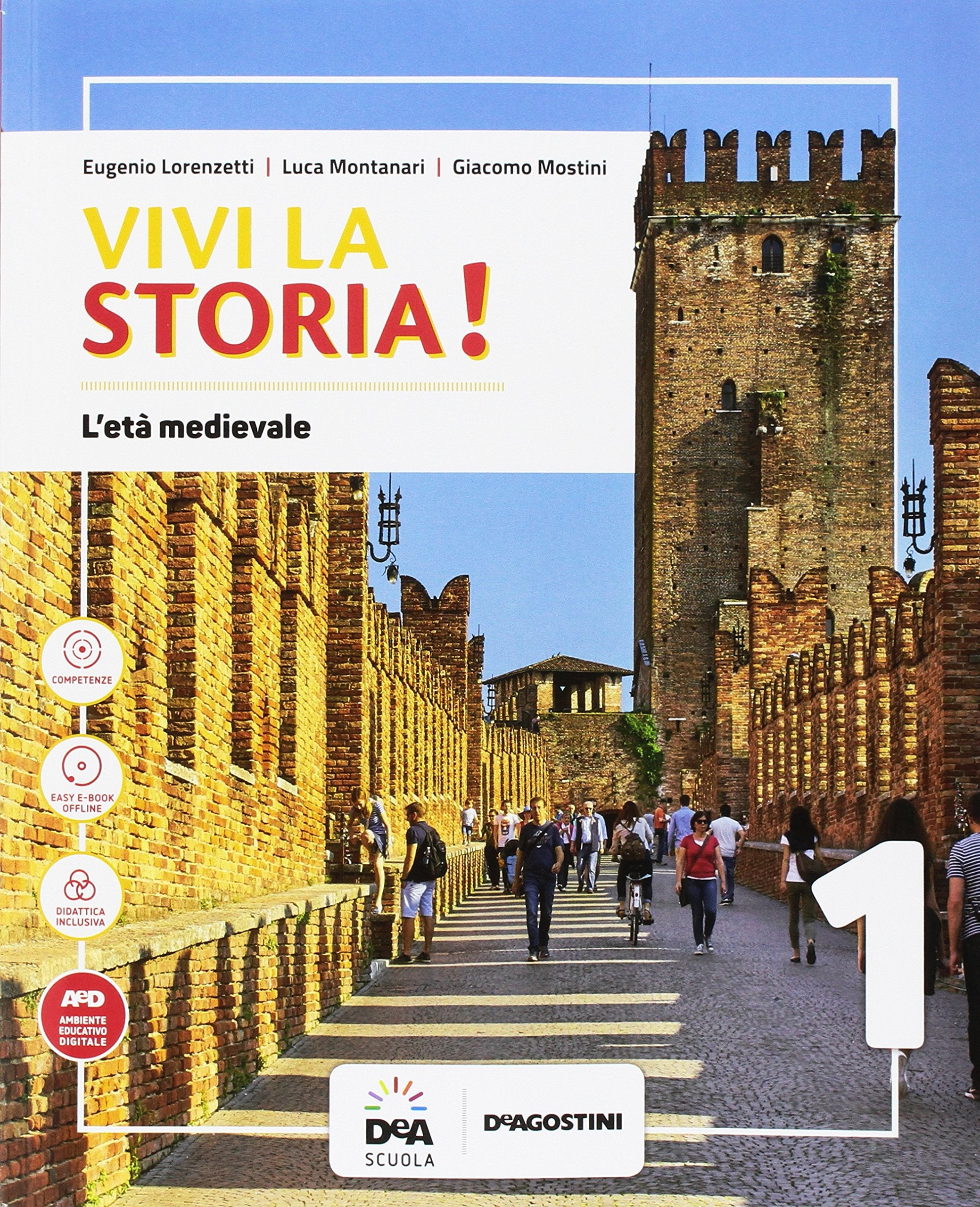 Vivi la storia! Per la Scuola media. Con e-book. Con espansione online. Con 3 libri: Quaderno-Raccordo storia antica-Cittadinanaza e Costituzione. Con DVD-ROM (Vol. 1) Professional & Reference Books