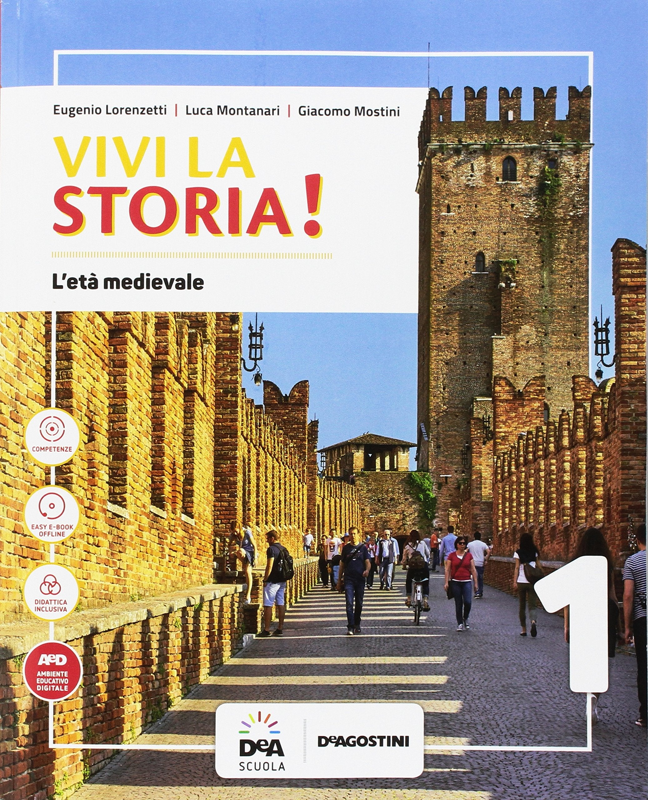 Vivi la storia! Per la Scuola media. Con e-book. Con espansione online. Con 2 libri: Quaderno-Cittadinanza e Costituzione. Con DVD-ROM (Vol. 1) Professional & Reference Books