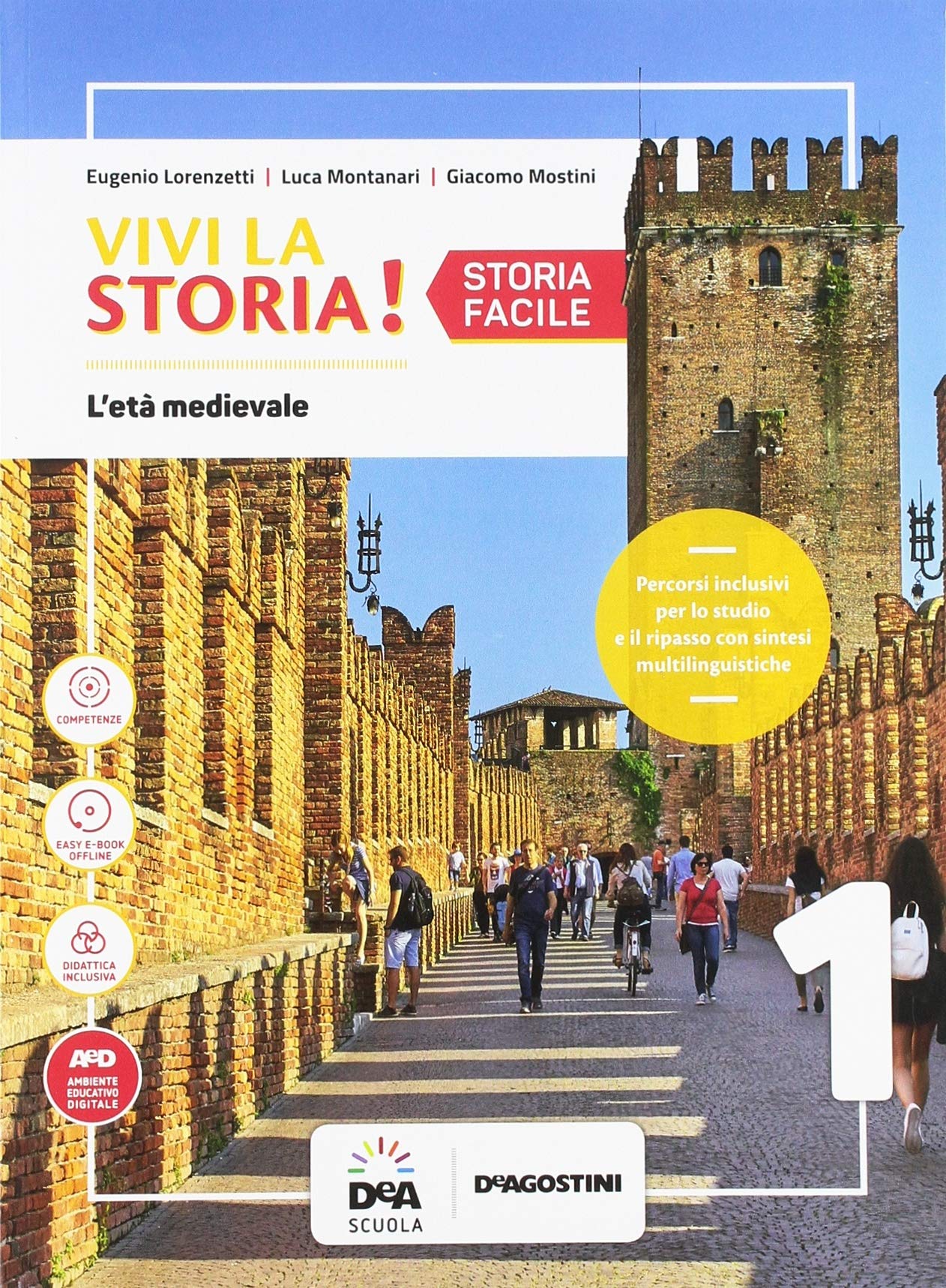 Vivi la storia! Storia facile. Per la Scuola media. Con e-book. Con espansione online (Vol. 1) book