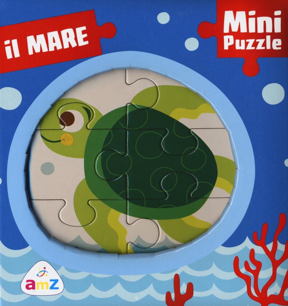 Il mare. Mini puzzle. Ediz. illustrata book