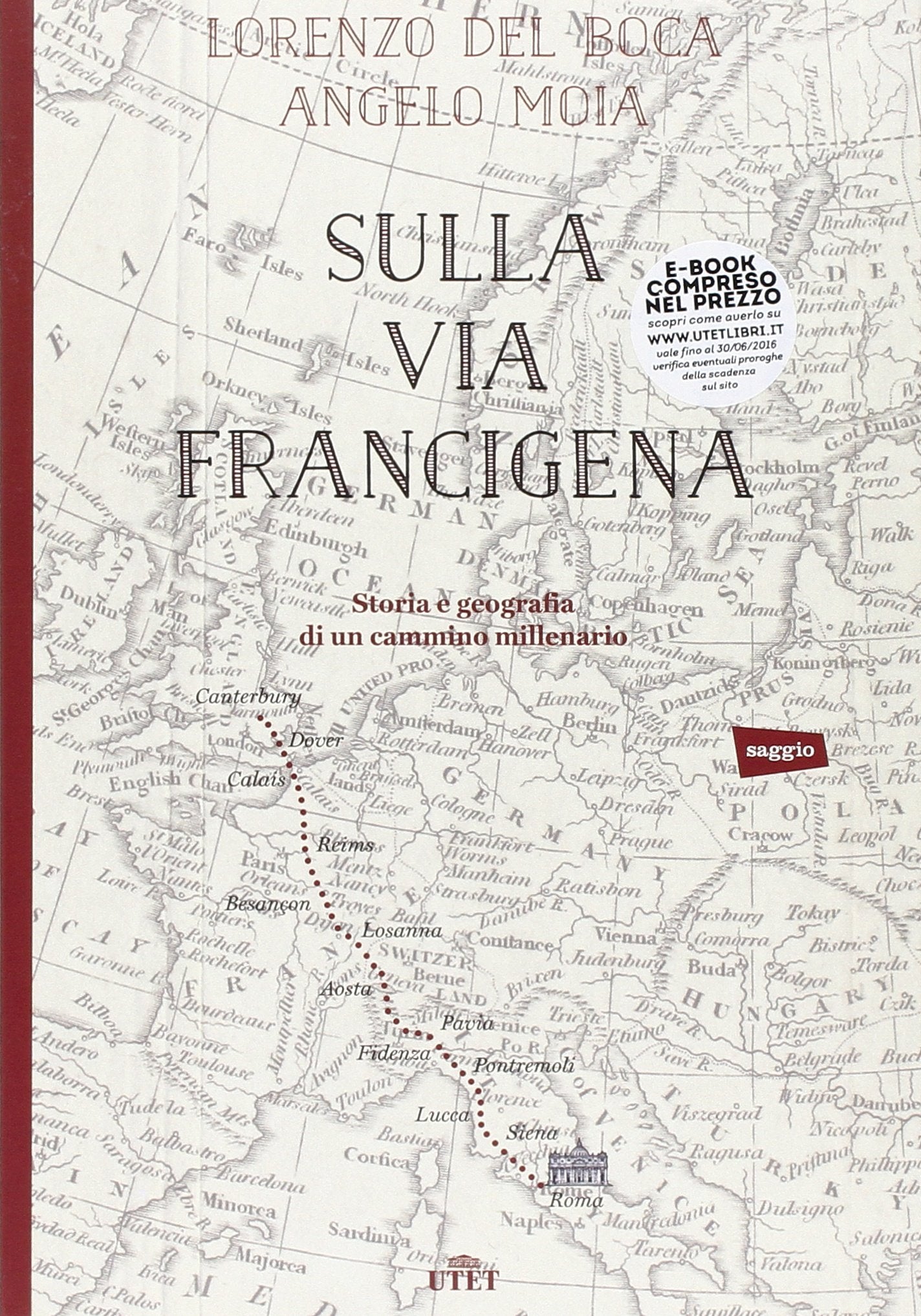 Sulla via Francigena. Storia e geografia di un cammino millenario Leisure, Home & Garden