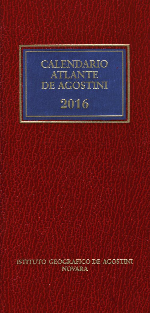 Calendario atlante De Agostini 2016. Con aggiornamento online Geology & Geography