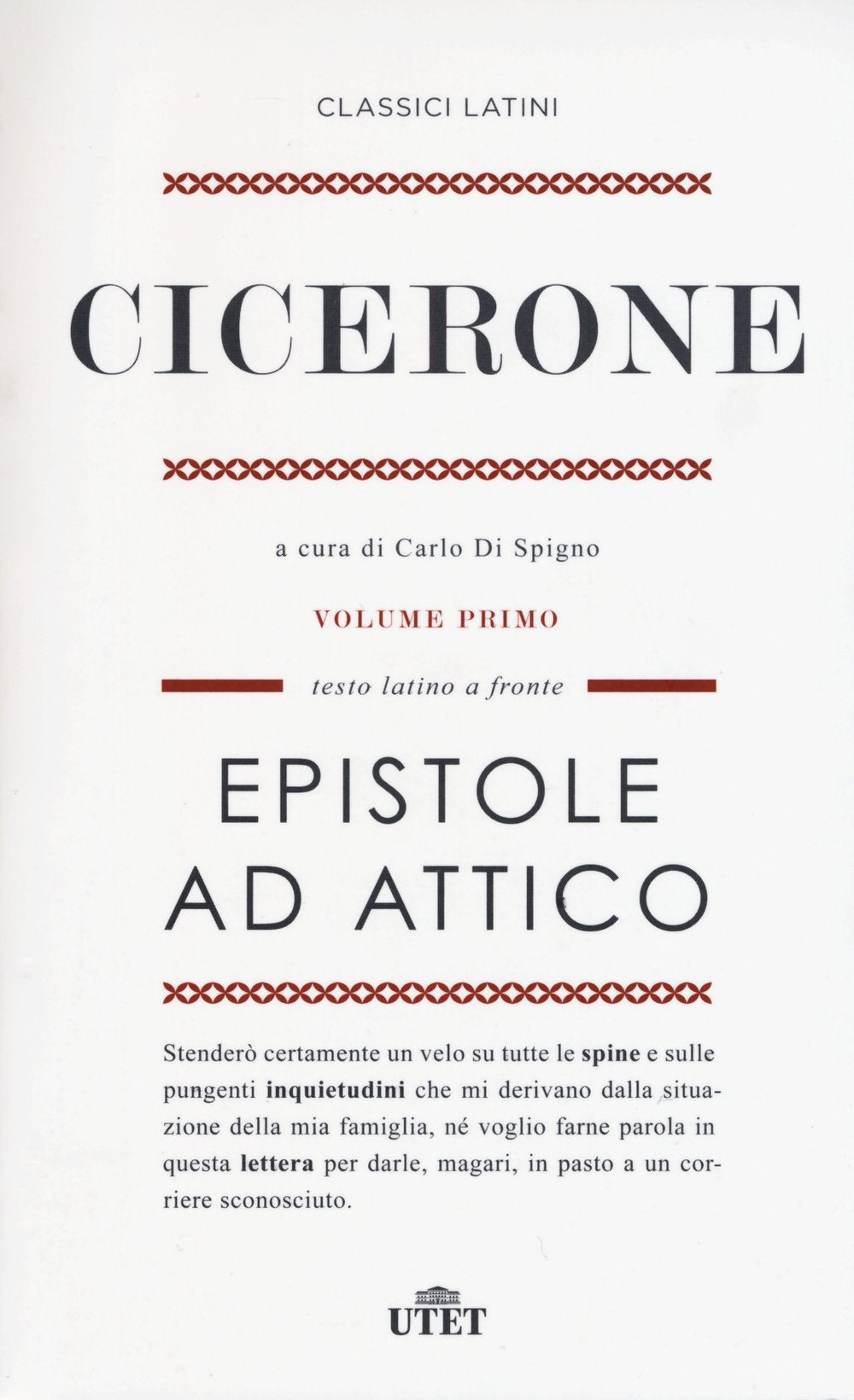 Epistole ad Attico. Testo latino a fronte. Con e-book (Vol. 1) book