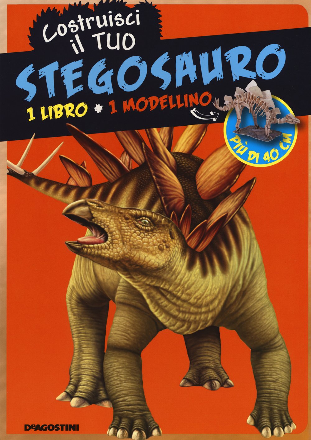 Costruisci il tuo stegosauro. Ediz. illustrata. Con gadget book