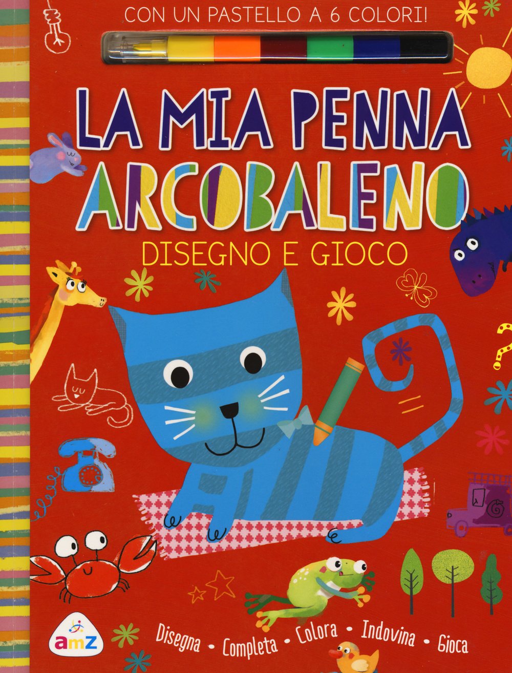 La mia penna arcobaleno. Disegno e gioco. Ediz. illustrata. Con gadget Tiptoi & Games