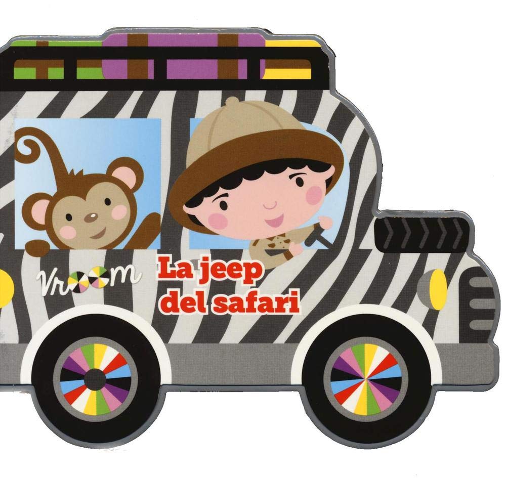 La jeep del safari. Vroom. Ediz. illustrata book