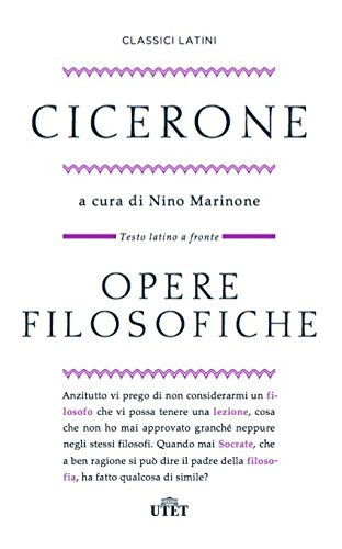 Opere filosofiche. Testo latino a fronte book