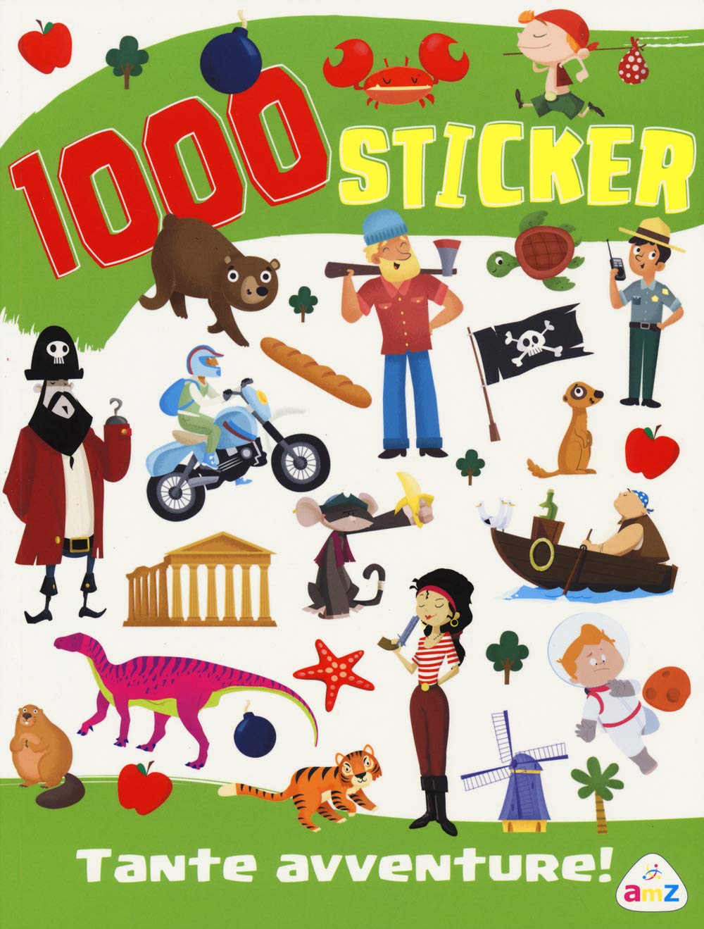 Tante avventure! 1000 sticker Tiptoi & Games