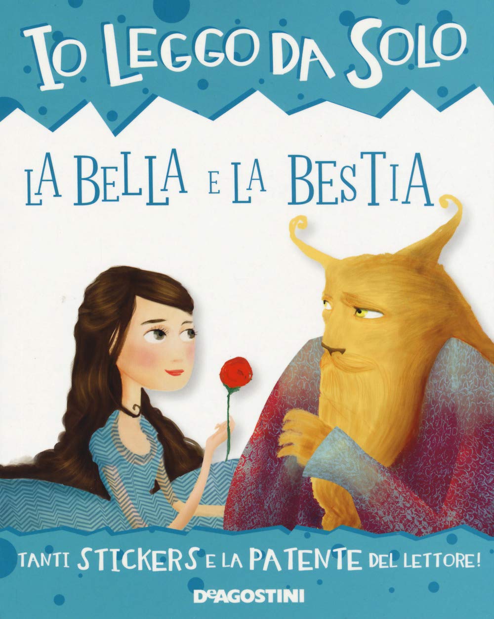 La Bella e la bestia. Con adesivi (Io leggo da solo) Novels & Short Stories