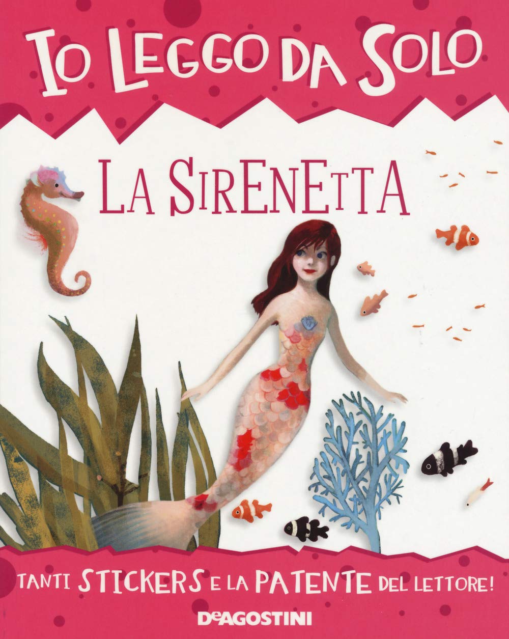La sirenetta. Con adesivi (Io leggo da solo) Novels & Short Stories