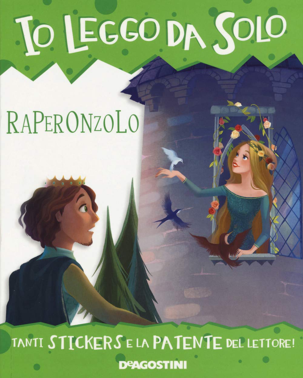 Raperonzolo. Con adesivi (Io leggo da solo) Novels & Short Stories