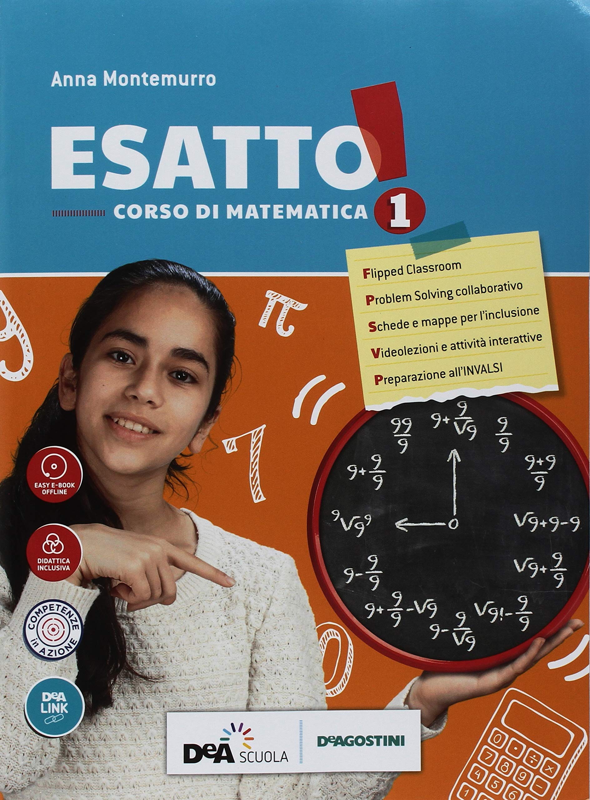 Esatto! Con quaderno operativo e prontuario. Ediz. curricolare. Per la Scuola media. Con ebook. Con espansione online. Con DVD-ROM (Vol. 1) Professional & Reference Books