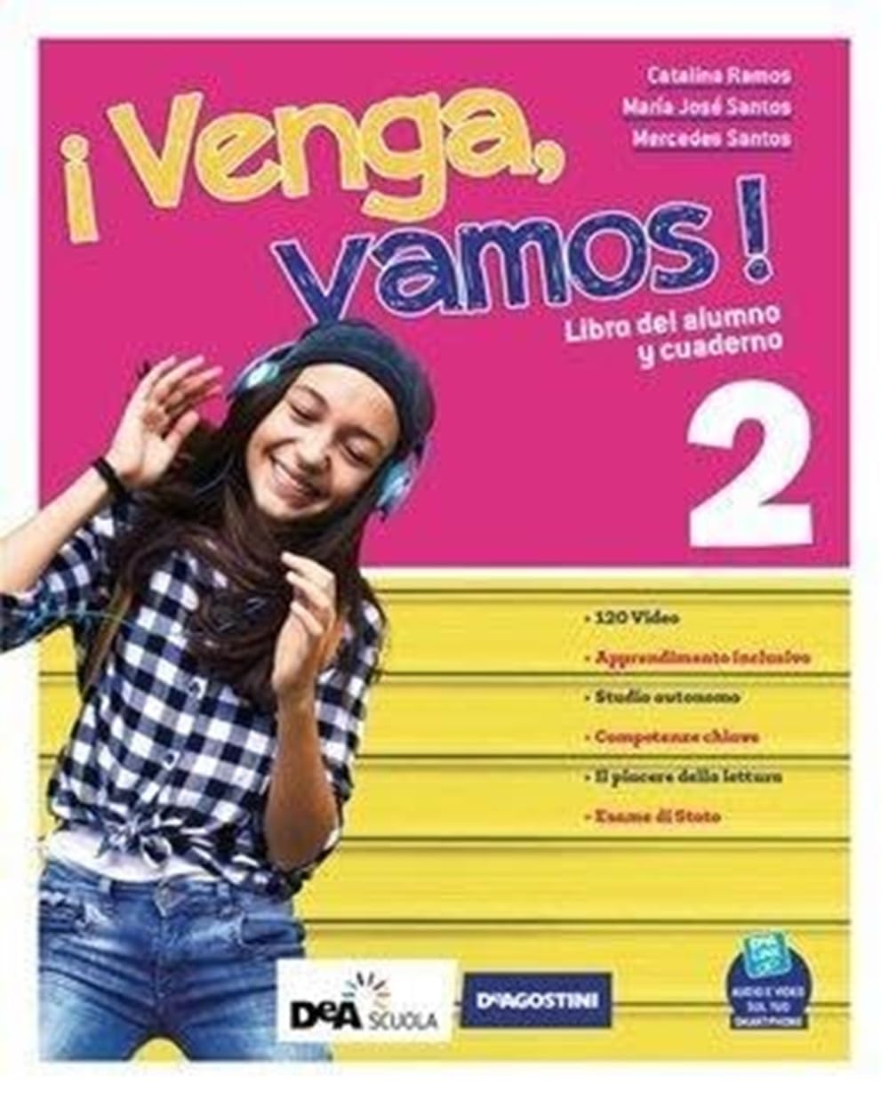 ¡Venga, vamos! Libro del alumno y cuaderno. Per la Scuola media. Con e-book. Con espansione online. Con DVD-ROM (Vol. 2) Professional & Reference Books