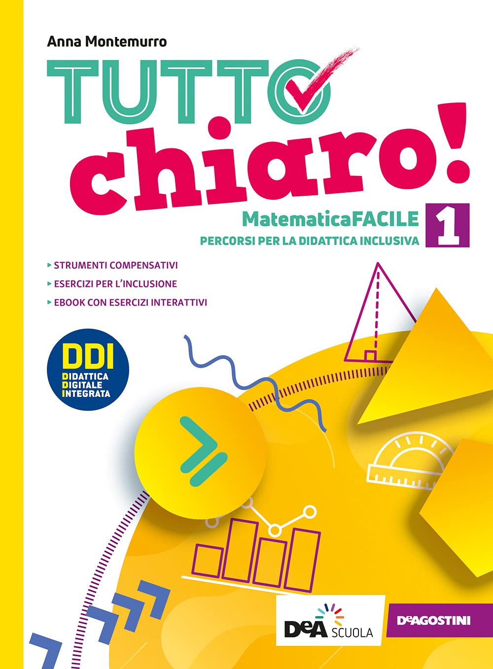 Tutto chiaro! Matematica facile. Ediz. curricolare. Per la Scuola media. Con e-book. Con espansione online (Vol. 1) Professional & Reference Books