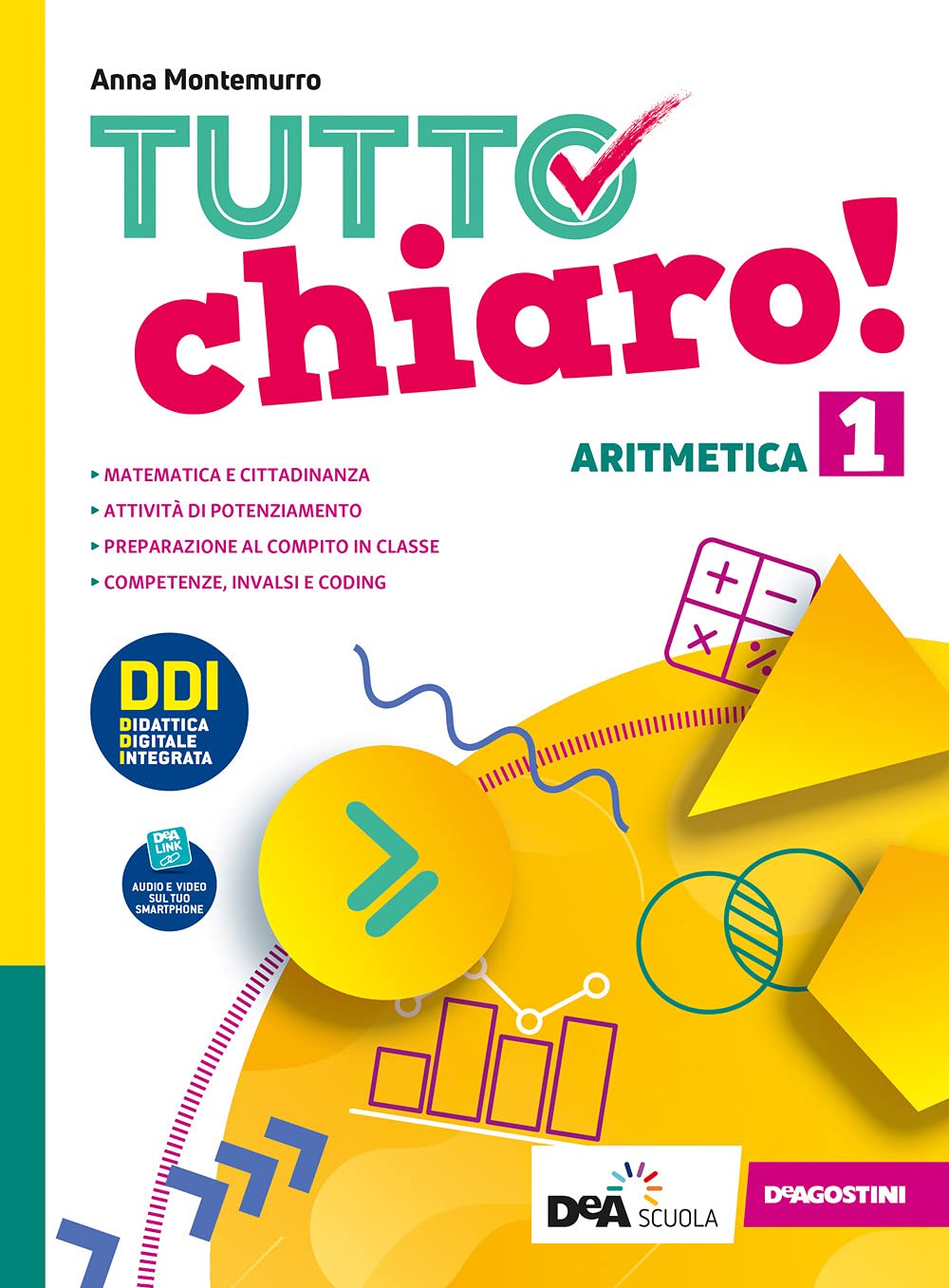 Tutto chiaro! Aritmetica-Geometria. Con quaderno e prontuario. Ediz. tematica. Per la Scuola media. Con e-book. Con espansione online (Vol. 1) Professional & Reference Books