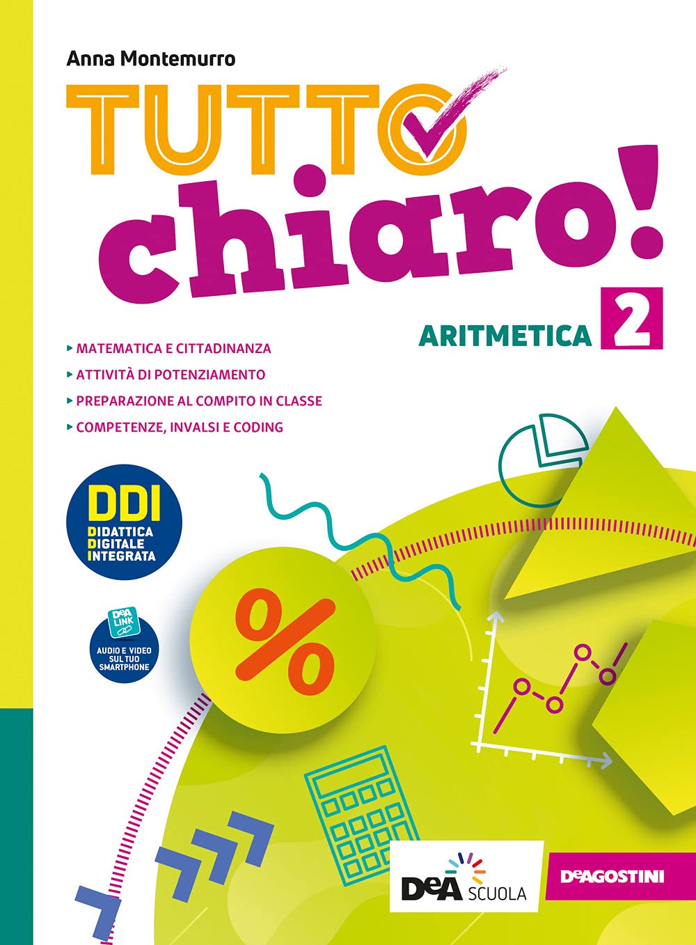 Tutto chiaro! Aritmetica-Geometria. Con quaderno e prontuario. Ediz. tematica. Per la Scuola media. Con e-book. Con espansione online (Vol. 2) Professional & Reference Books