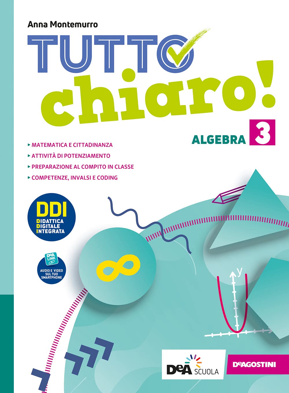 Tutto chiaro! Aritmetica-Geometria. Con quaderno e prontuario. Ediz. tematica. Per la Scuola media. Con e-book. Con espansione online (Vol. 3) Professional & Reference Books