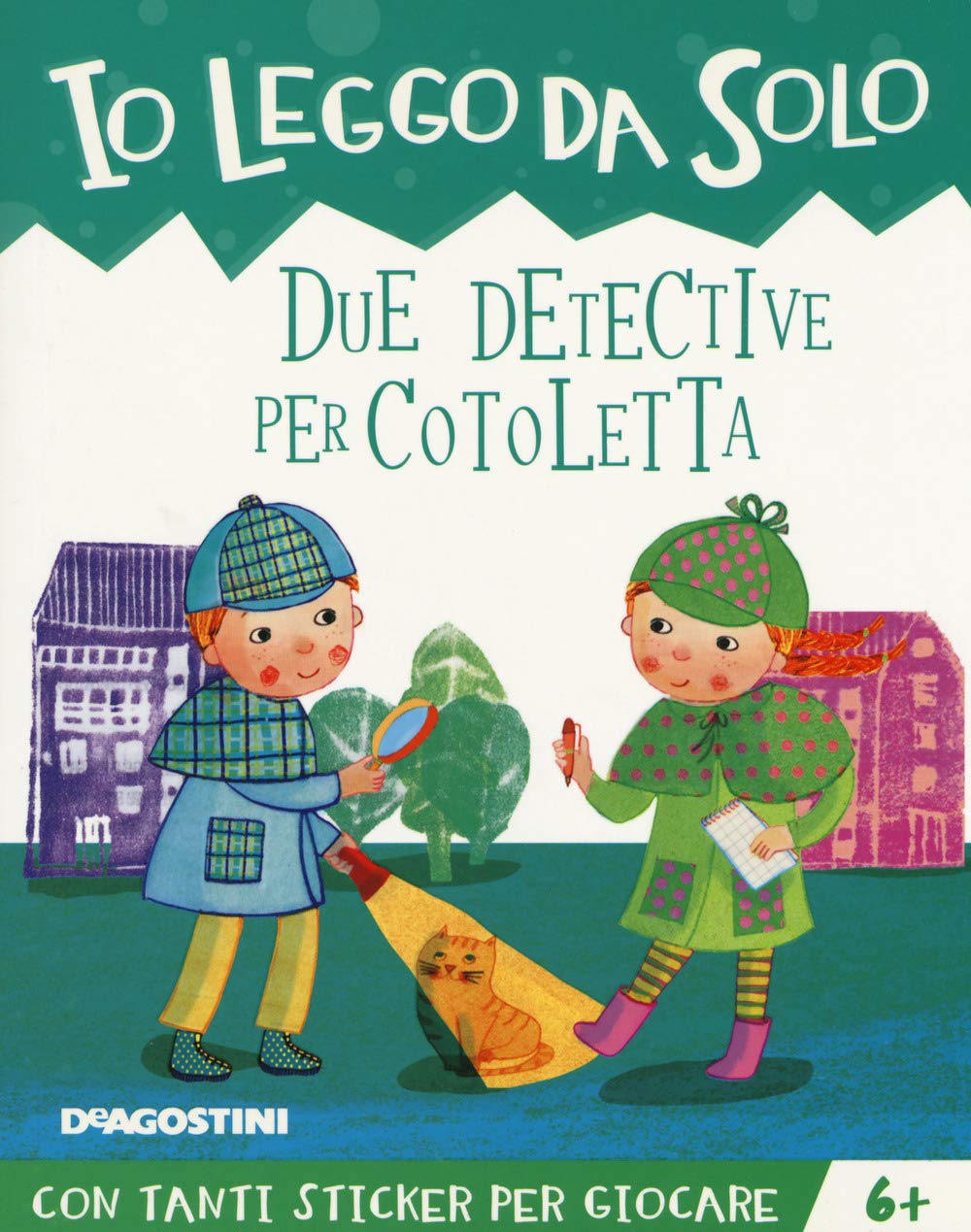 Due detective per Cotoletta. Con adesivi (Io leggo da solo) Novels & Short Stories