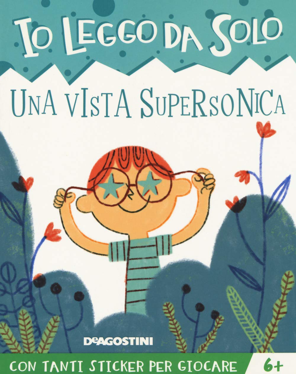 Una vista supersonica. Con adesivi (Io leggo da solo) Novels & Short Stories