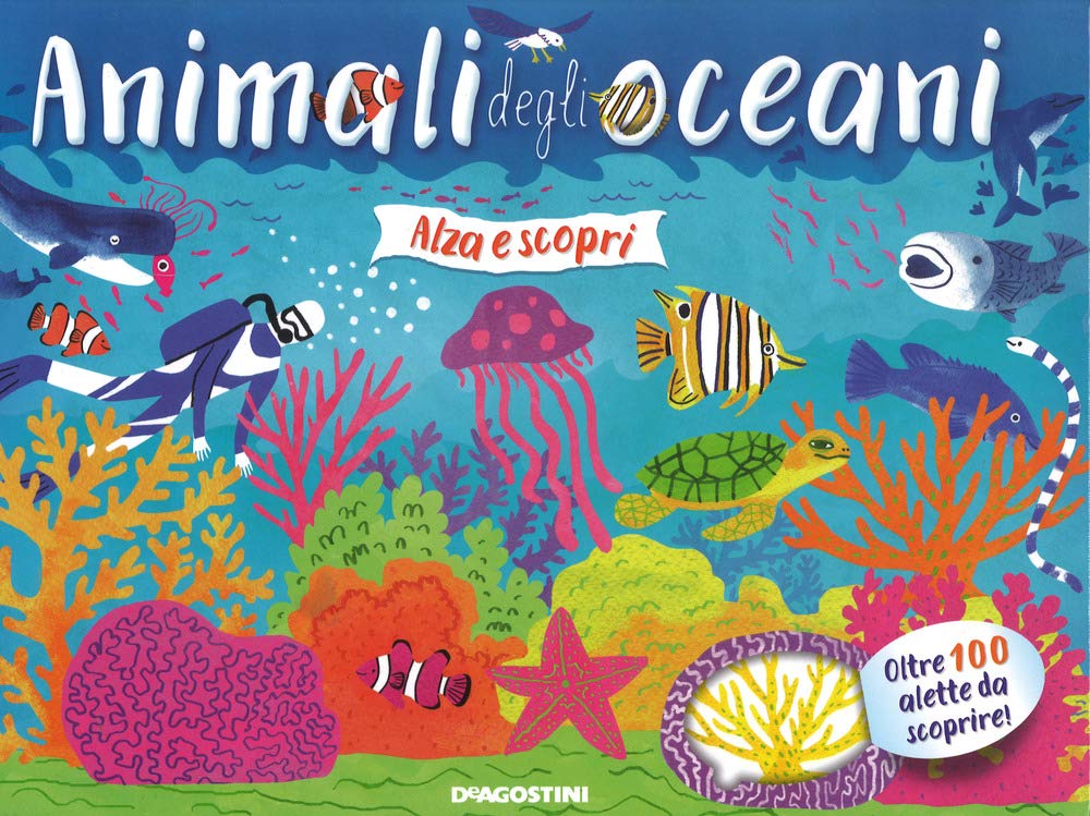 Animali degli oceani. Ediz. a colori book