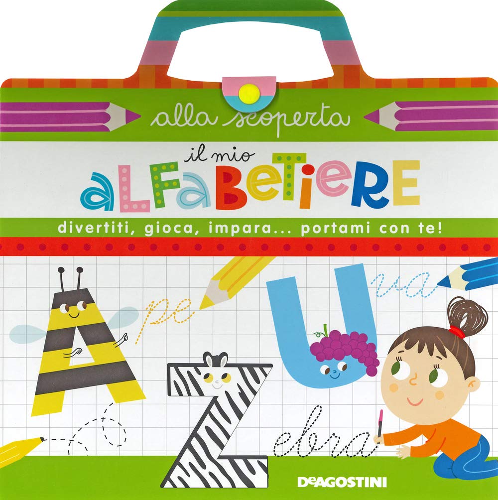 Il mio alfabetiere. Ediz. a colori. Ediz. a spirale book