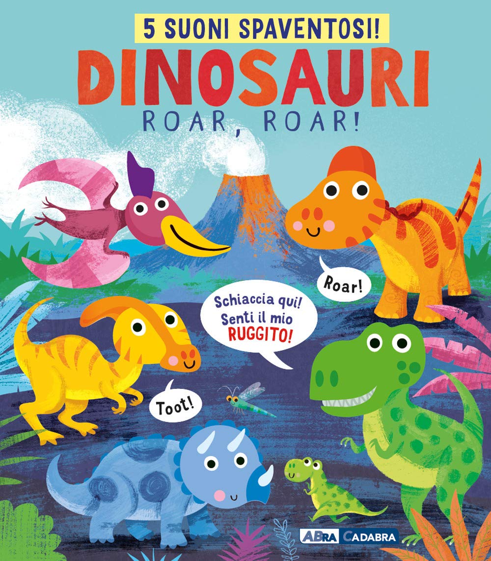 Dinosauri, roar, roar! Libro sonoro. Ediz. a colori Tiptoi & Games