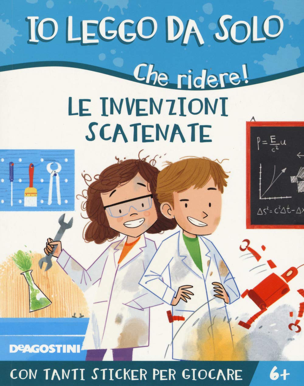 Le invenzioni scatenate. Che ridere! Con adesivi (Io leggo da solo) Novels & Short Stories