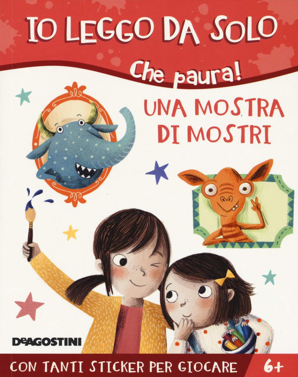 Una mostra di mostri. Che paura! Con adesivi book