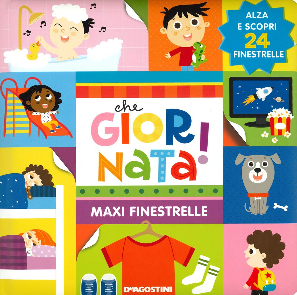 Che giornata. Maxi finestrelle. Ediz. a colori book