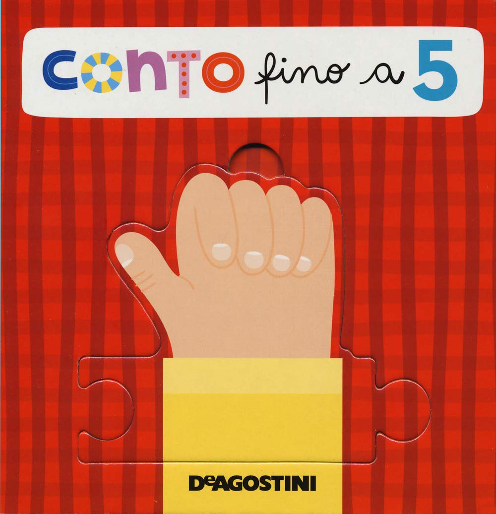 Conto fino a 5. Libro puzzle. Ediz. a colori book