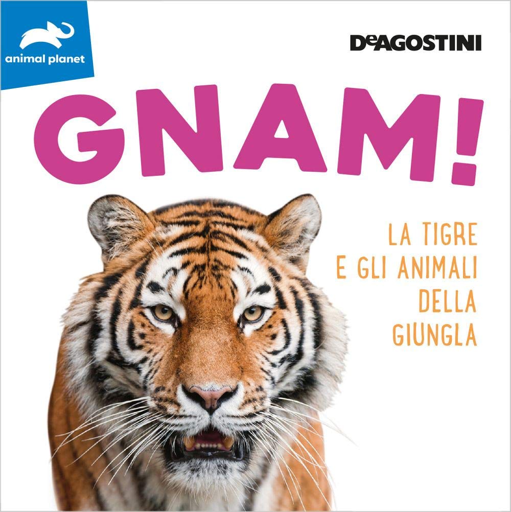 Gnam! La tigre e gli animali della giungla. Ediz. a colori book