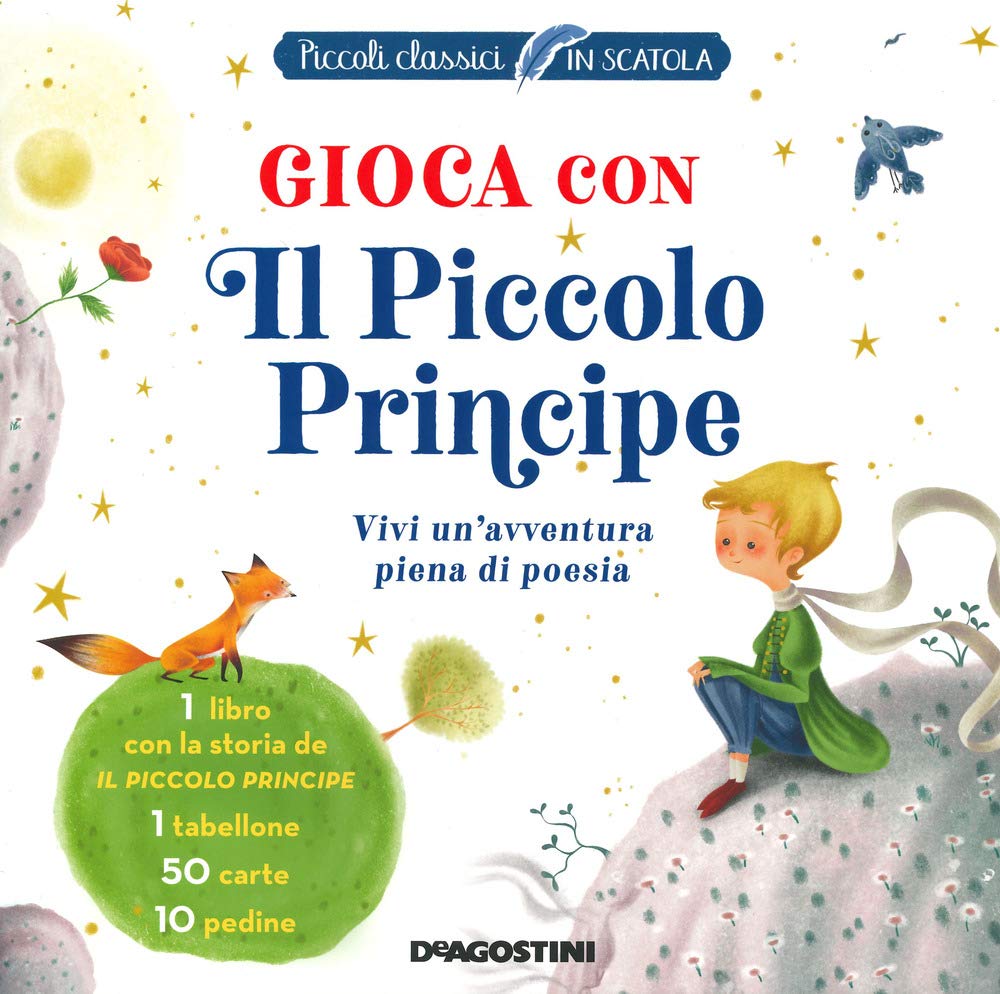 Gioca con il Piccolo Principe. Piccoli classici in scatola. Con gadget. Con 50 Carte book