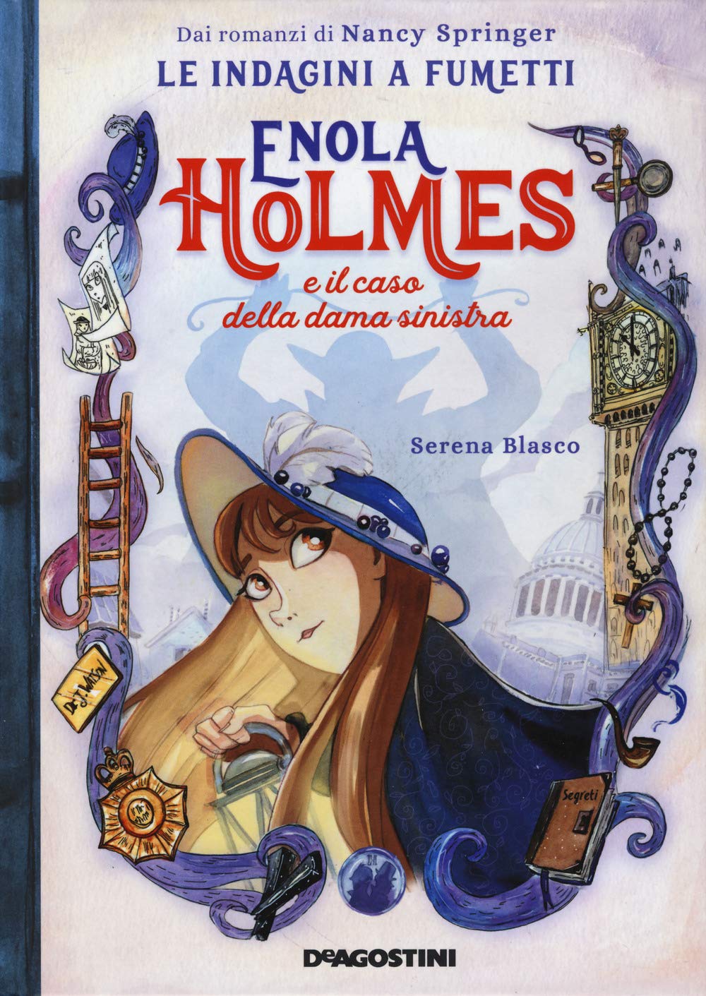 Enola Holmes e il caso della dama sinistra. Le indagini a fumetti da Nancy Springer (Vol. 2) book